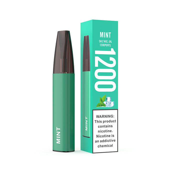 Aroma-Hülsen der Minzen-400mAh/wieder aufladbare Hauche 1 e-Zigaretten-1200